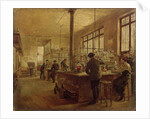 The Laboratory, 1887 by Ferdinand Joseph Gueldry