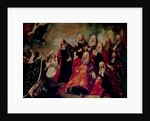 Ex-Voto. The Corps de Ville Demand a Return of Good Weather by Jean Francois de Troy