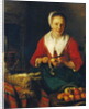 The Apple Peeler by Gabriel Metsu