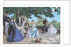 Family reunion, 1867 by Jean Frederic Bazille