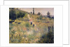 The Path through the long grass, c.1875 by Pierre Auguste Renoir