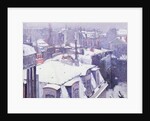 View of Roofs or Roofs under Snow, 1878 by Gustave Caillebotte