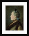 Portrait of Catherine II of Russia, after a painting by Dimitri Gregorievich Levitsky by Pietro Antonio Rotari