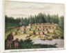 Indian Encampment on Quadra Island, Vancouver Islands by German School