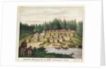 Indian Encampment on Quadra Island, Vancouver Islands by German School