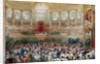 Dinner in the Salle des Spectacles at Versailles, 1854 by Eugene-Louis Lami