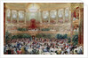Dinner in the Salle des Spectacles at Versailles, 1854 by Eugene-Louis Lami