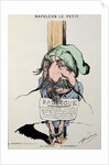 Napoleon le Petit, caricature of Louis-Napoleon Bonaparte 1870 by Charles Frondat