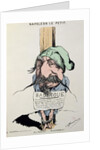 Napoleon le Petit, caricature of Louis-Napoleon Bonaparte 1870 by Charles Frondat
