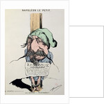 Napoleon le Petit, caricature of Louis-Napoleon Bonaparte 1870 by Charles Frondat