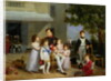 Portrait of Napoleon Bonaparte with his Nephews and Nieces on the Terrace at Saint-Cloud, 1810 by Louis Ducis
