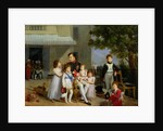 Portrait of Napoleon Bonaparte with his Nephews and Nieces on the Terrace at Saint-Cloud, 1810 by Louis Ducis