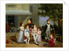 Portrait of Napoleon Bonaparte with his Nephews and Nieces on the Terrace at Saint-Cloud, 1810 by Louis Ducis
