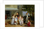 Portrait of Napoleon Bonaparte with his Nephews and Nieces on the Terrace at Saint-Cloud, 1810 by Louis Ducis