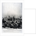 Cannons on the Buttes-Montmartre on the Eve of the 18th March, 1871 by French School