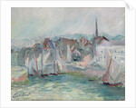 Boats in the Port of Honfleur, 1917 by Claude Monet