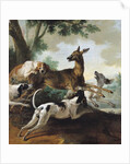 A Deer Chased by Dogs, 1725 by Jean-Baptiste Oudry
