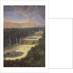 The Groves of Versailles, Perspective View of the Three Fountains with Cherubs Raking and Watering, 1688 by Jean the Younger Cotelle
