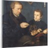 Johann I Neudorfer and his Son, 1561 by Nicolas Neufchatel