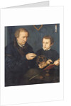 Johann I Neudorfer and his Son, 1561 by Nicolas Neufchatel