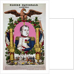 Portrait of Napoleon I in commemoration of the Battle of Austerlitz, 2nd December 1805 by Francois Georgin