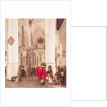 Interior of the Nieuwe Kerk, Delft, 1656 by Emanuel de Witte