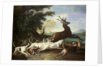 The Deer Hunt, 1718 by Alexandre-Francois Desportes