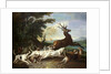 The Deer Hunt, 1718 by Alexandre-Francois Desportes
