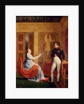 Marie Louise of Habsbourg Lorraine Painting a Portrait of Napoleon I by Alexandre Menjaud