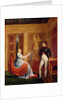 Marie Louise of Habsbourg Lorraine Painting a Portrait of Napoleon I by Alexandre Menjaud