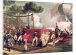 Napoleon I and Marie Louise Disembarking at Antwerp, 1810 by Louis Philippe Crepin