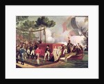 Napoleon I and Marie Louise Disembarking at Antwerp, 1810 by Louis Philippe Crepin