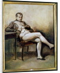 Napoleon I Seated in an Armchair by French School