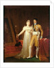 Portrait of Jerome Bonaparte and his wife Catherine of Wurtemberg by Francois Pascal Simon Baron Gerard