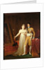 Portrait of Jerome Bonaparte and his wife Catherine of Wurtemberg by Francois Pascal Simon Baron Gerard