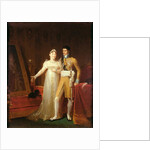 Portrait of Jerome Bonaparte and his wife Catherine of Wurtemberg by Francois Pascal Simon Baron Gerard