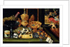 The Miser's Treasure by Flemish School