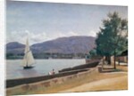 The Quai des Paquis, Geneva, c.1842 by Jean Baptiste Camille Corot