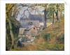 A Farm at Montfoucault, 1894 by Camille Pissarro