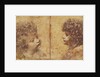 Study of a child's head by Leonardo da Vinci