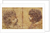 Study of a child's head by Leonardo da Vinci