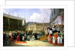 Inauguration of a Monument in Memory of Louis XVI by Charles X by Joseph Beaume