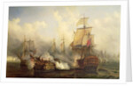 The Redoutable at Trafalgar, 21st October 1805 by Auguste Etienne Francois Mayer