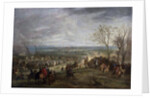 The Siege of Valenciennes, 1677 by Adam Frans van der Meulen