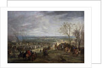 The Siege of Valenciennes, 1677 by Adam Frans van der Meulen