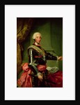 Portrait of Charles III c.1761 by Anton Raphael Mengs
