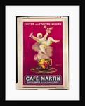 Poster advertising 'Cafe Martin', 1921 by Leonetto Cappiello