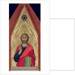 Christ Blessing, c.1325 by Barna da Siena