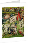 The Garden of Earthly Delights, 1490-1500 by Hieronymus Bosch