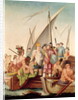 The Arrival of Hernando Cortes in Mexico by Spanish School